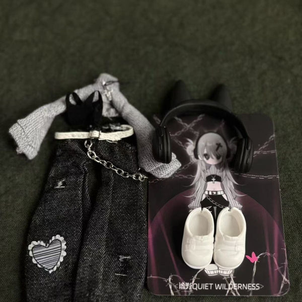 Ten Thousand Escape Plan | Mi Ye Wolf BJD Outfit Set (1/12)