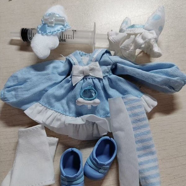 Ten Thousand Escape Plan | YueMian Spotted Dog BJD Outfit Set (1/12)