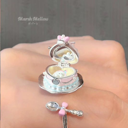 Y2K Coquette Charm Bracelet
