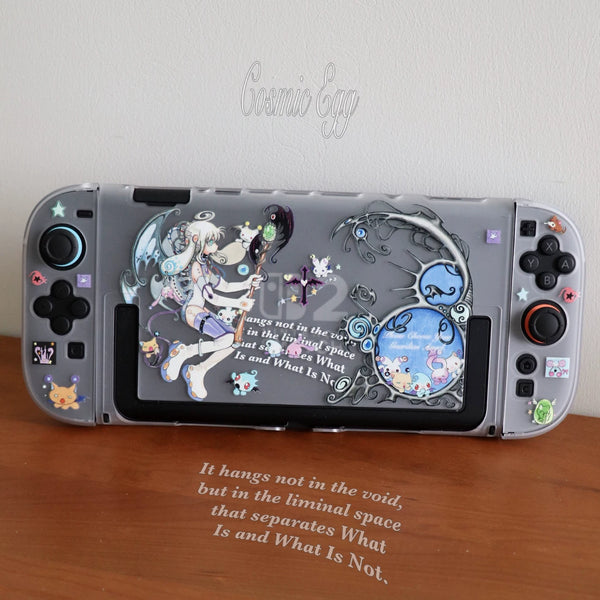 Oliwa's Cosmos egg Switch OLED case — view 1