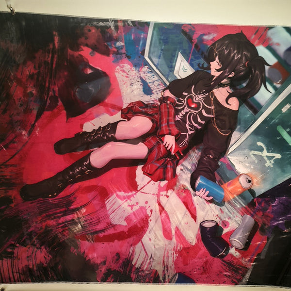 Ame-chan Wall Tapestry — Needy Streamer Overload (82×70cm)