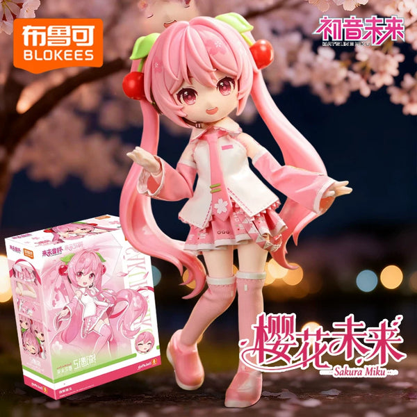 Fujima Ma - Blokees Sakura Miku MJD Figure - Studio Archive Showcase