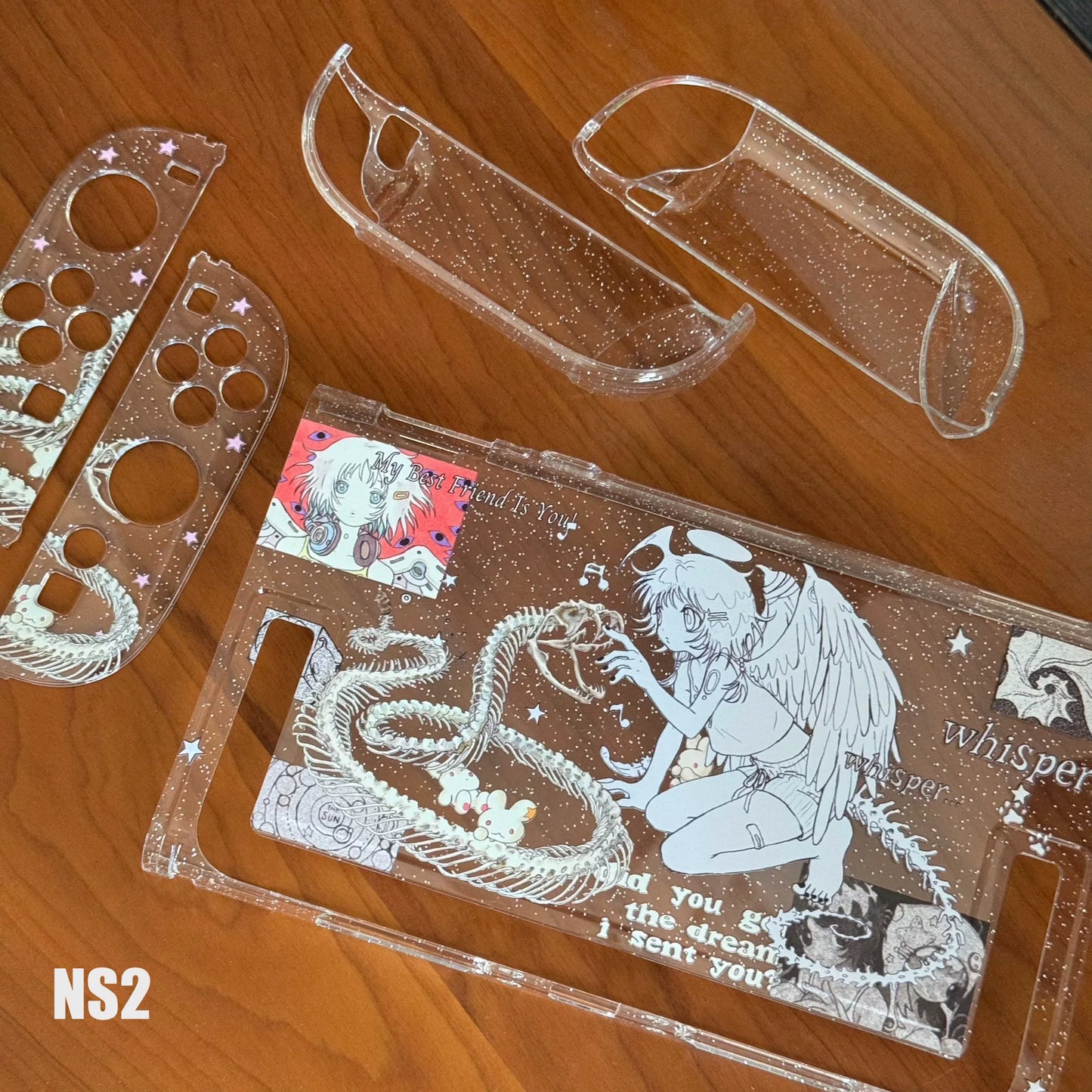Oliwa's Skull Nintendo Switch case