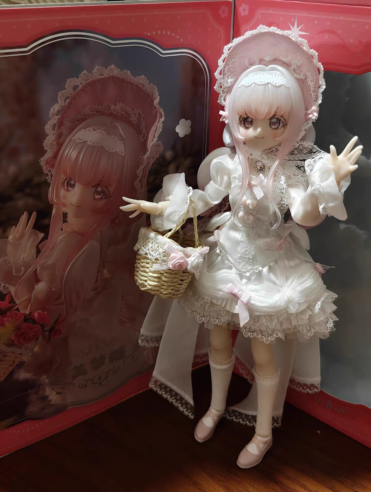 Melliel Light Nighmare Twins Gen 2 BJD with display box