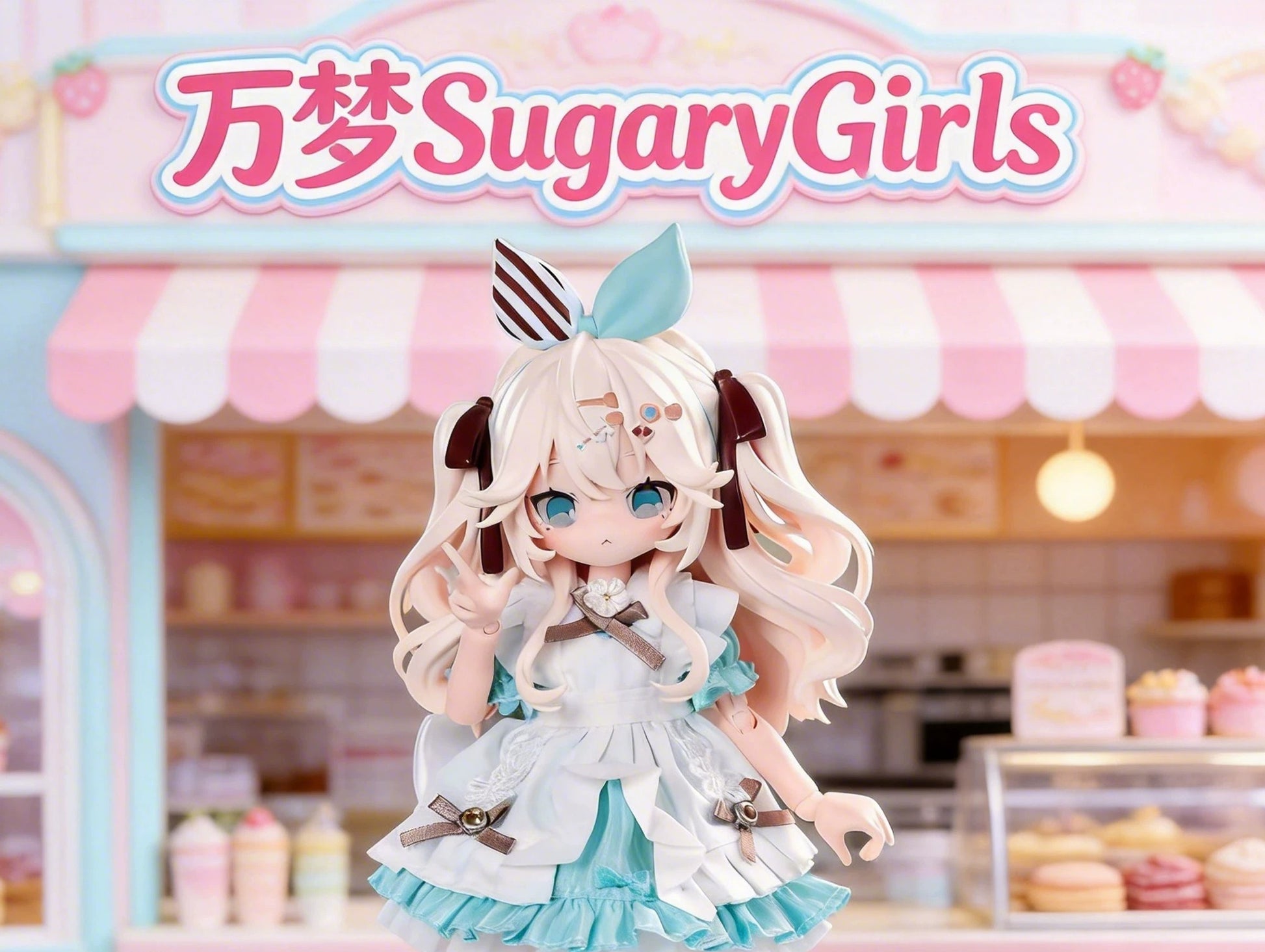 Fujima Ma - [Stop production] Eku Uekura's Sugary Girls: Sweets Party (1/8 MJD) - Studio Archive Showcase
