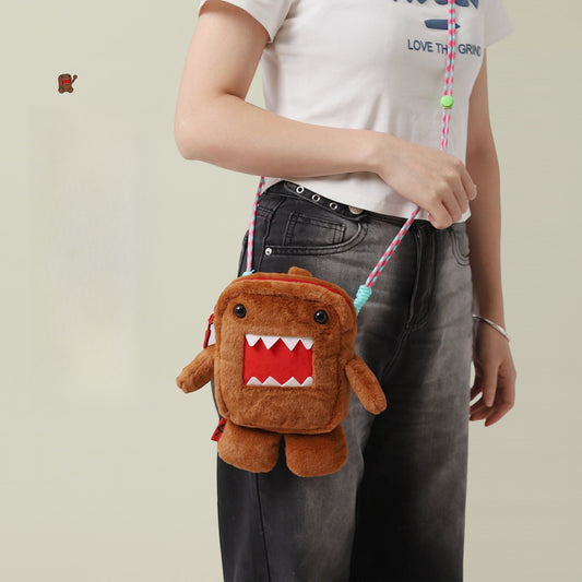 Fujima Ma - [ARCHIVE] Domo-kun: "Pet-Companion" Side Bag • Iconic NHK Character Gear - Detail View 1