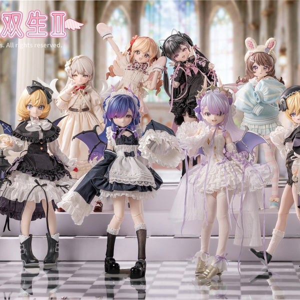 Neoeden Toys Light & Nightmare Twin BJD Series II — view 1