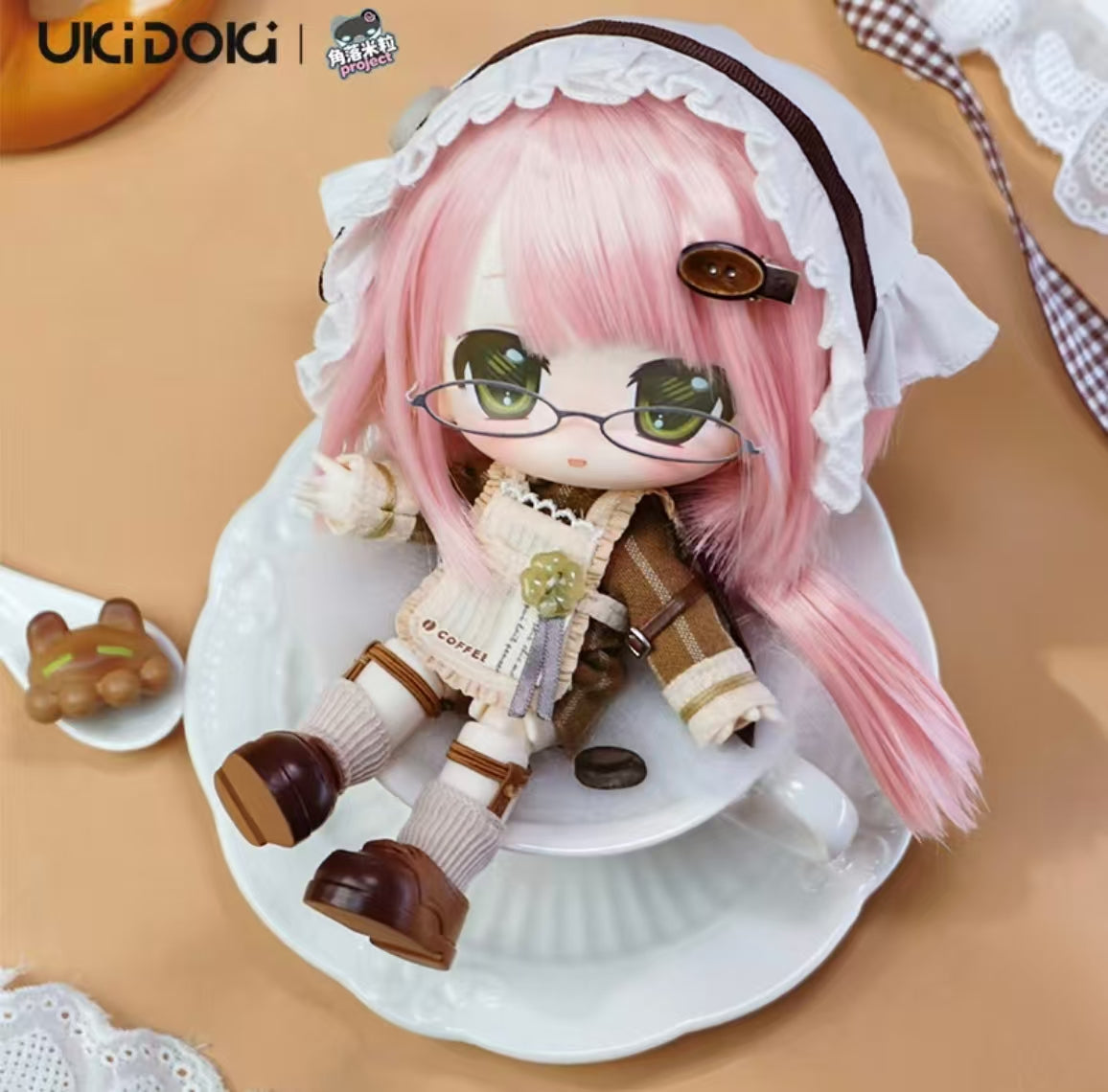 Uki Doki Mini Mili Project BJD Dressable Doll — 18 cm / 7 in