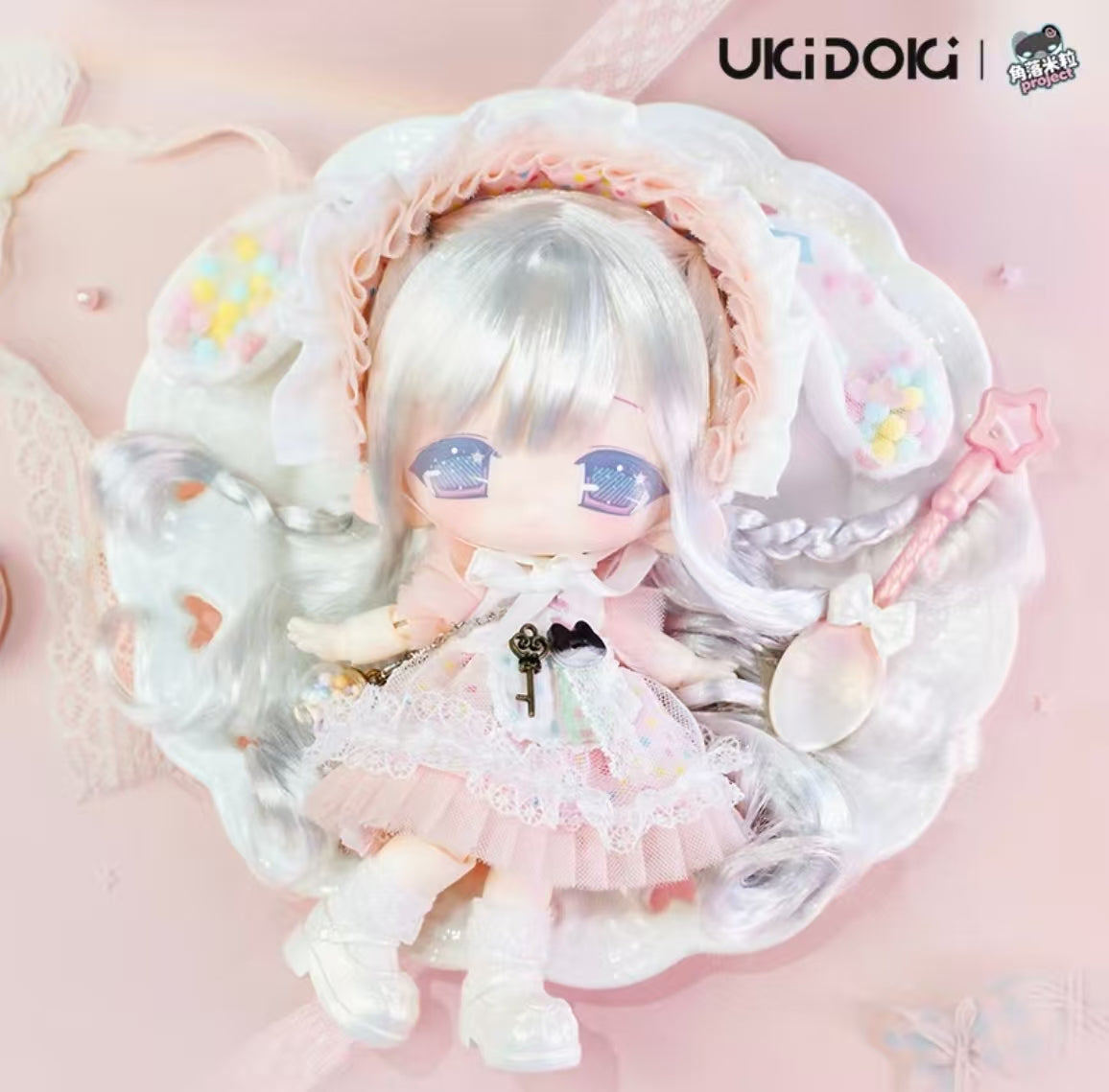 Uki Doki Mini Mili Project BJD Dressable Doll — 18 cm / 7 in