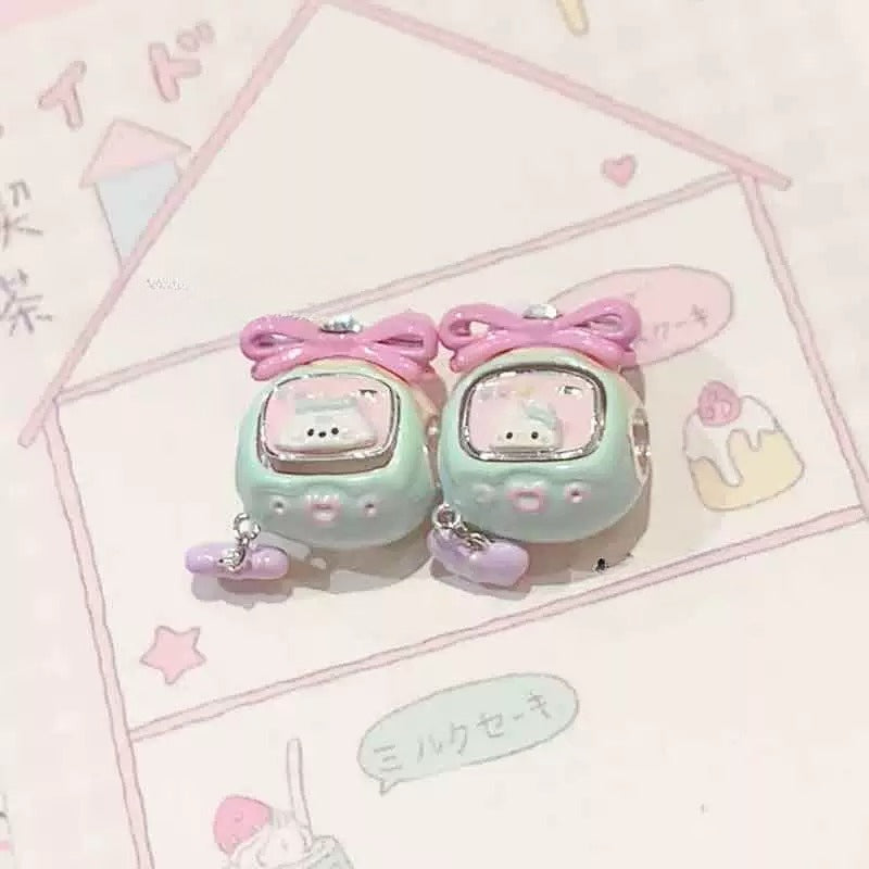 [Marshmellow] Tamagotchi like beads bracelet — view 2
