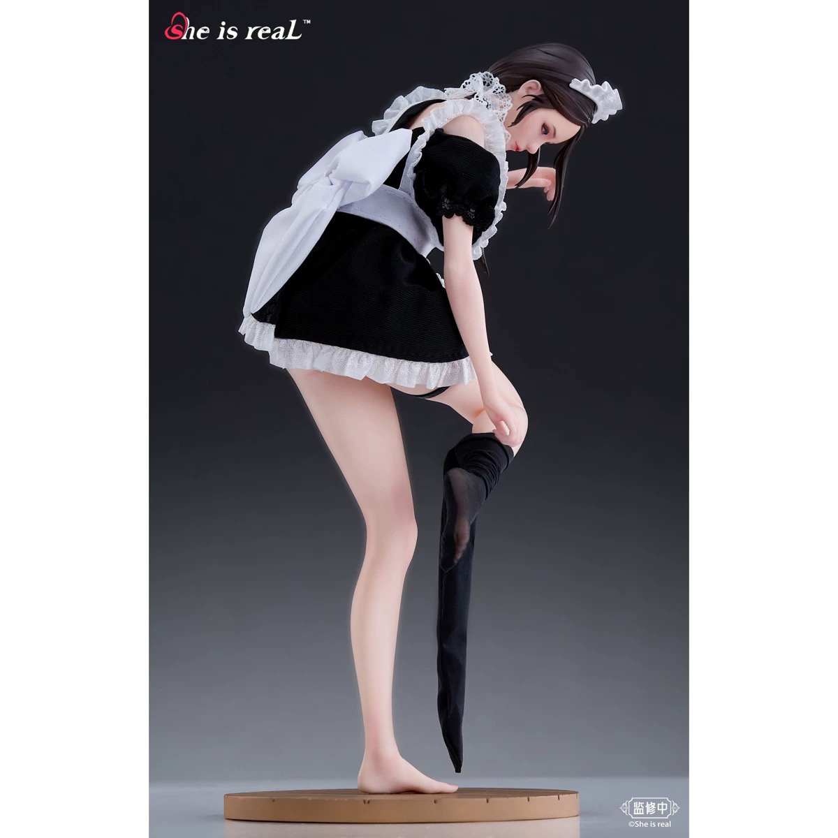 Fujima Ma - She Is Real & Bearpanda | Lou LL Original Maid 1/6 Scale Hyperrealistic Figure - Detail View 6