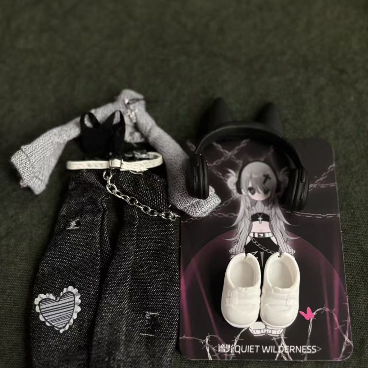 Ten Thousand Escape Plan | Mi Ye Wolf BJD Outfit Set (1/12)