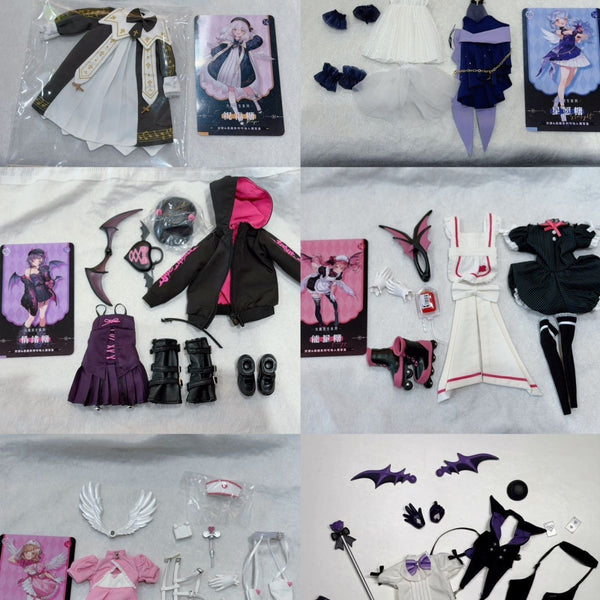 Neoeden Toys | Light & Nightmare Twin BJD Clothing Set (1/6 MJD)