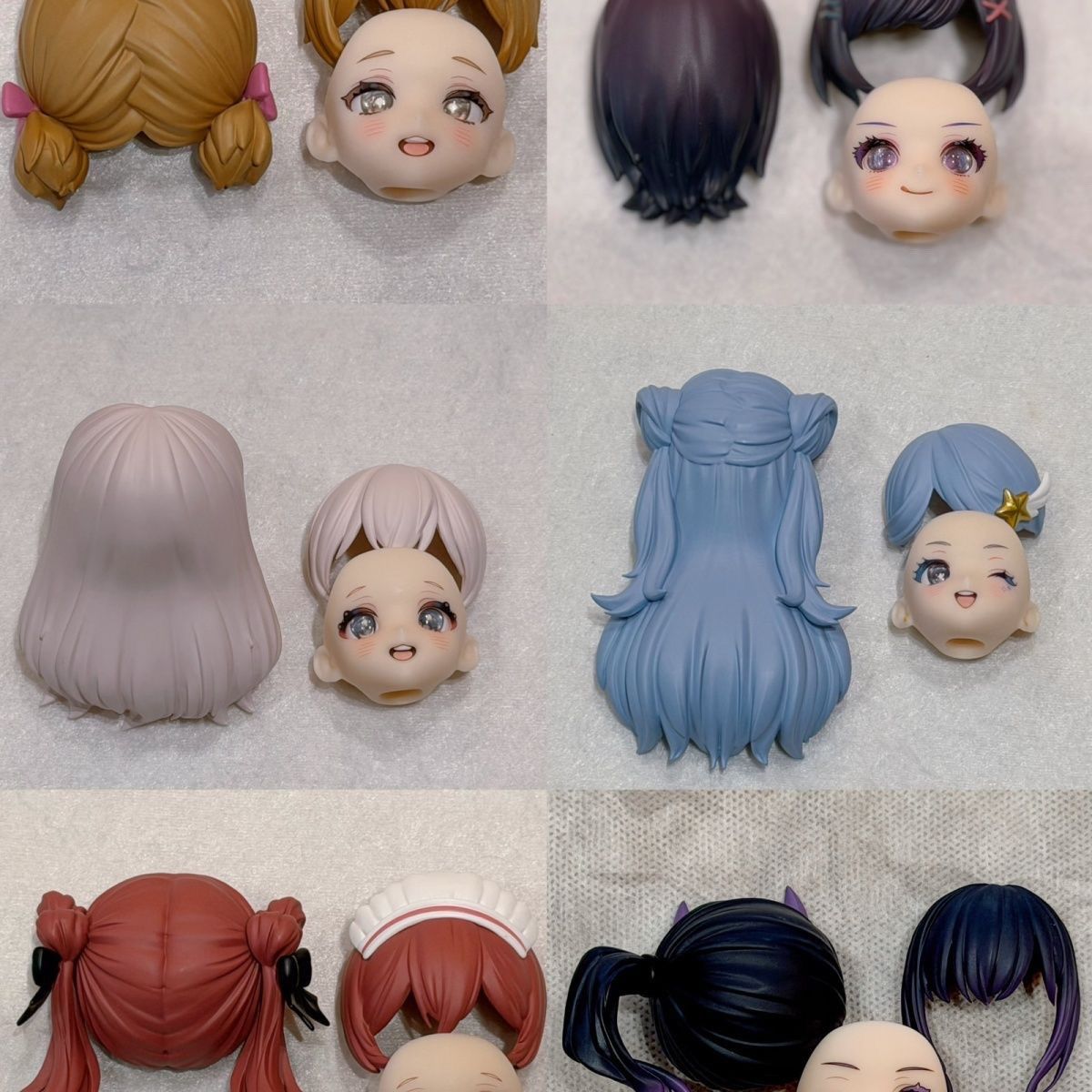 Neoeden Toys | Light & Nightmare Twin Swap Head with Adjustable Eyes (1/6 MJD)