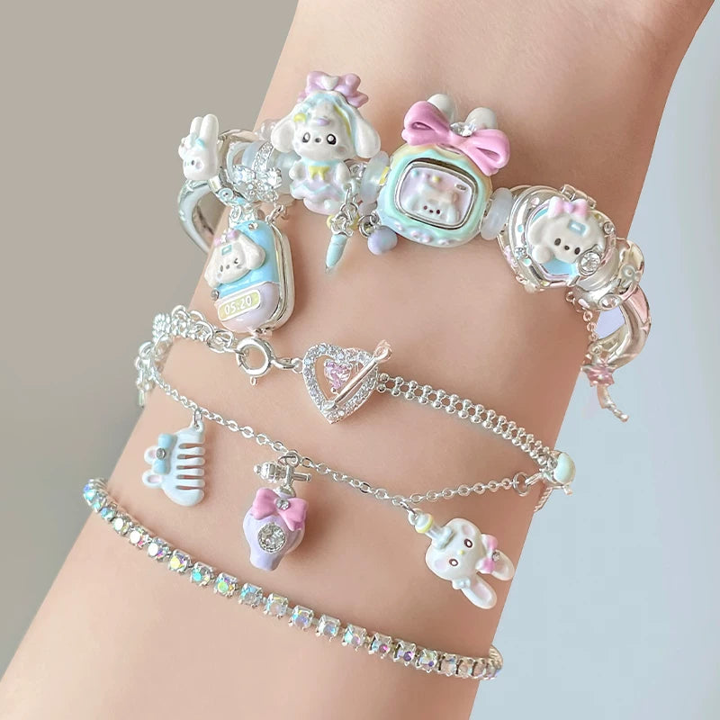 [Marshmellow] Tamagotchi like beads bracelet