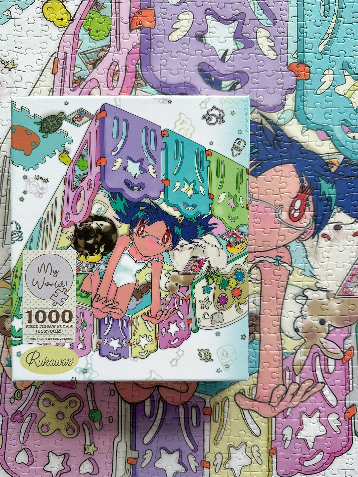 Fujima Ma - Rukawaz x SondoneBird 1000-Piece My World Puzzle - Detail View 1