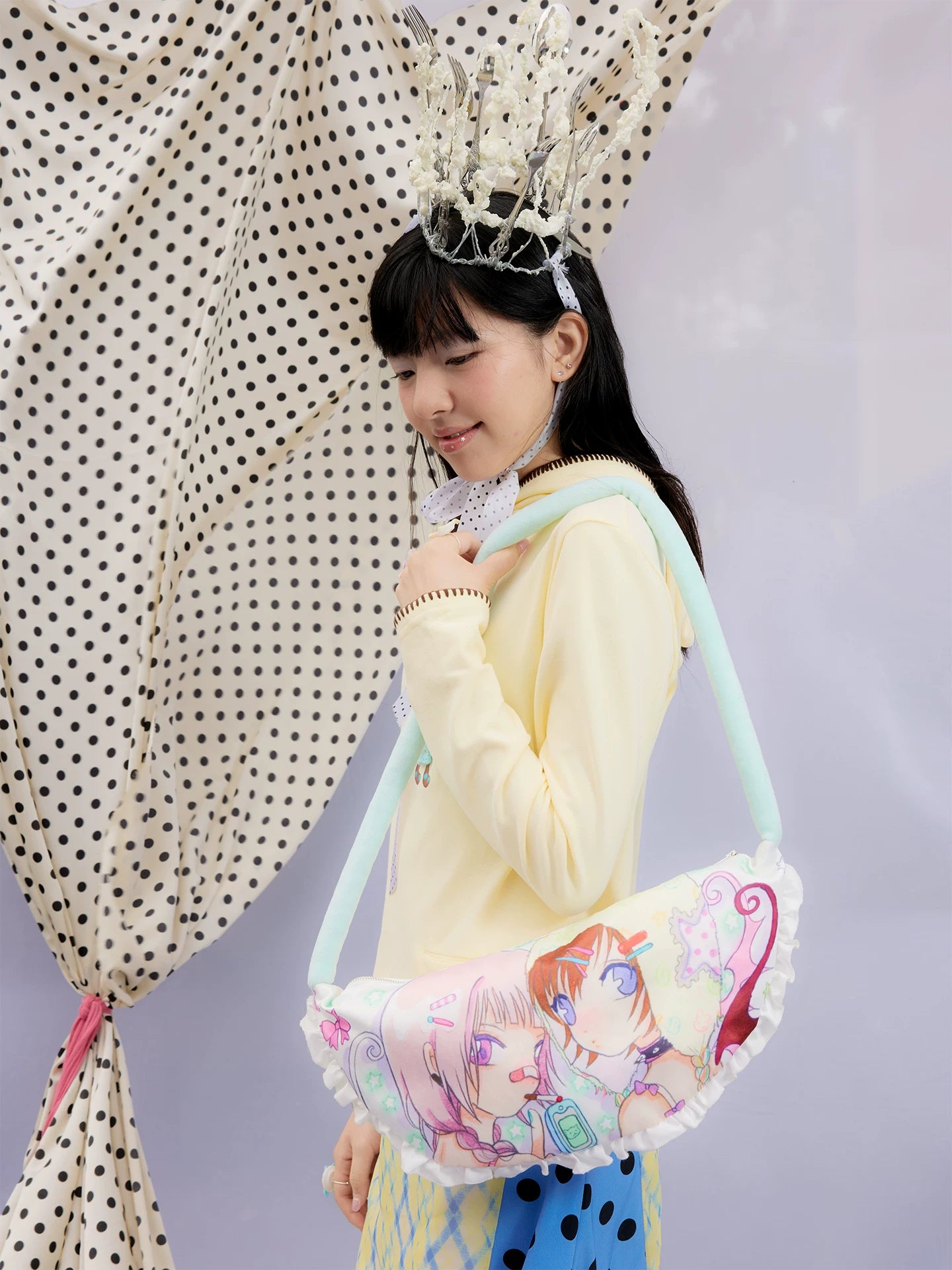 Fujima Ma - Oliwa Dumpling Bag Inside Lining - Spacio Compartments