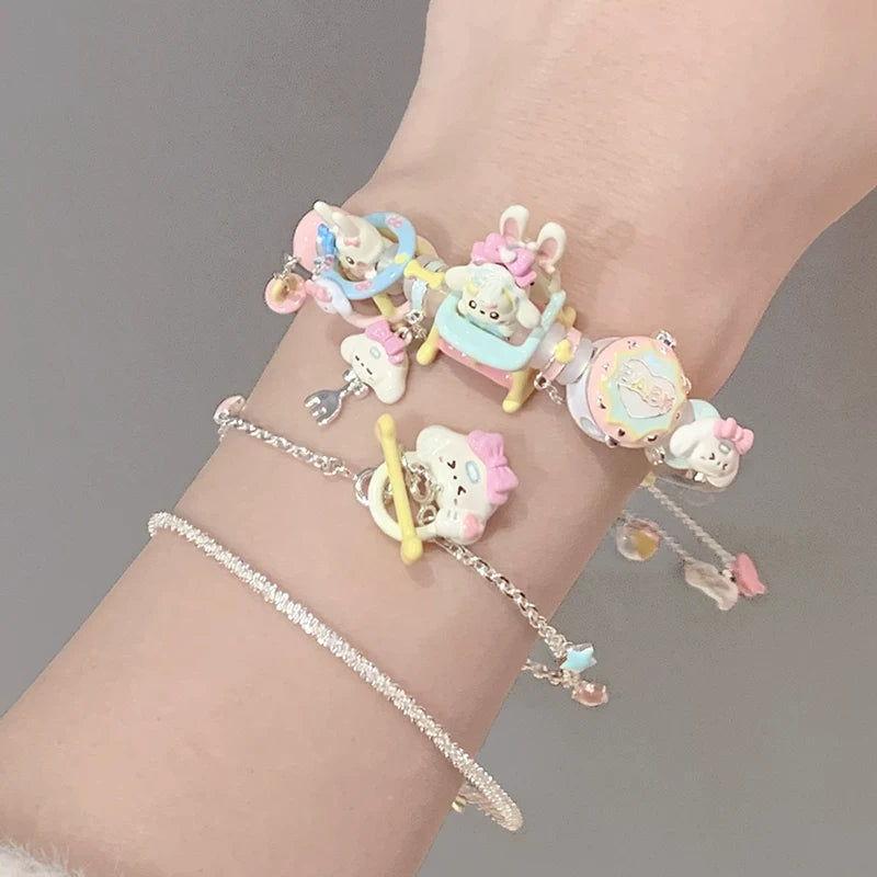 Fujima Ma - Puppy Enamel Jewelry Set - Detail View 7