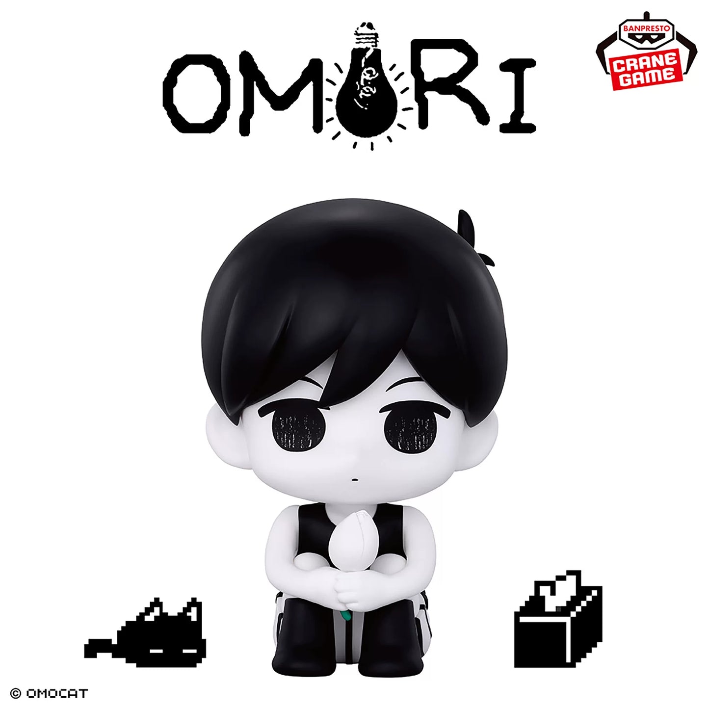 Fujima Ma - [ARCHIVE] Omori: Sitting Crane Game Prize Figures • Pixel Archive - Detail View 2
