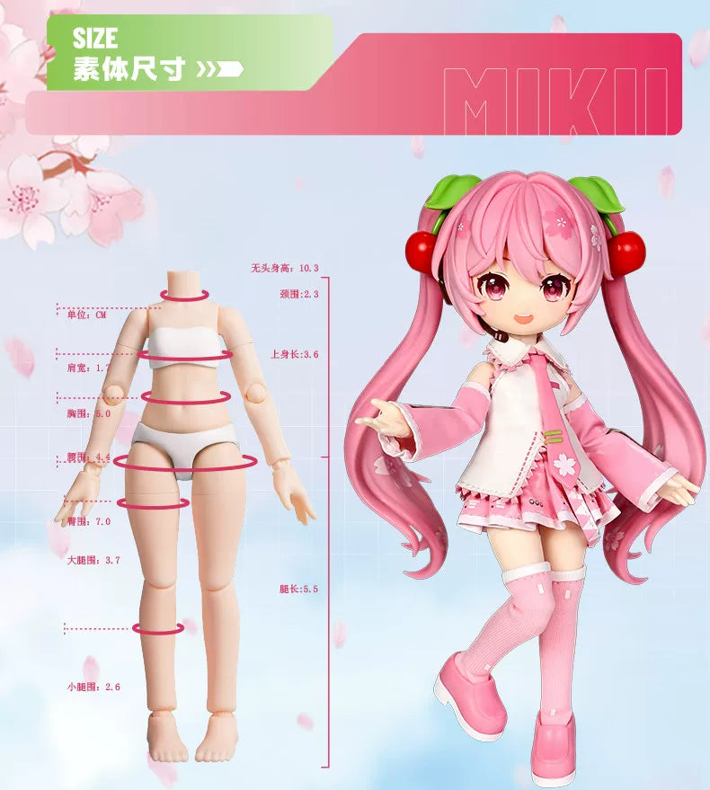 Blokees | Sakura Miku MJD Stylized Action Figure
