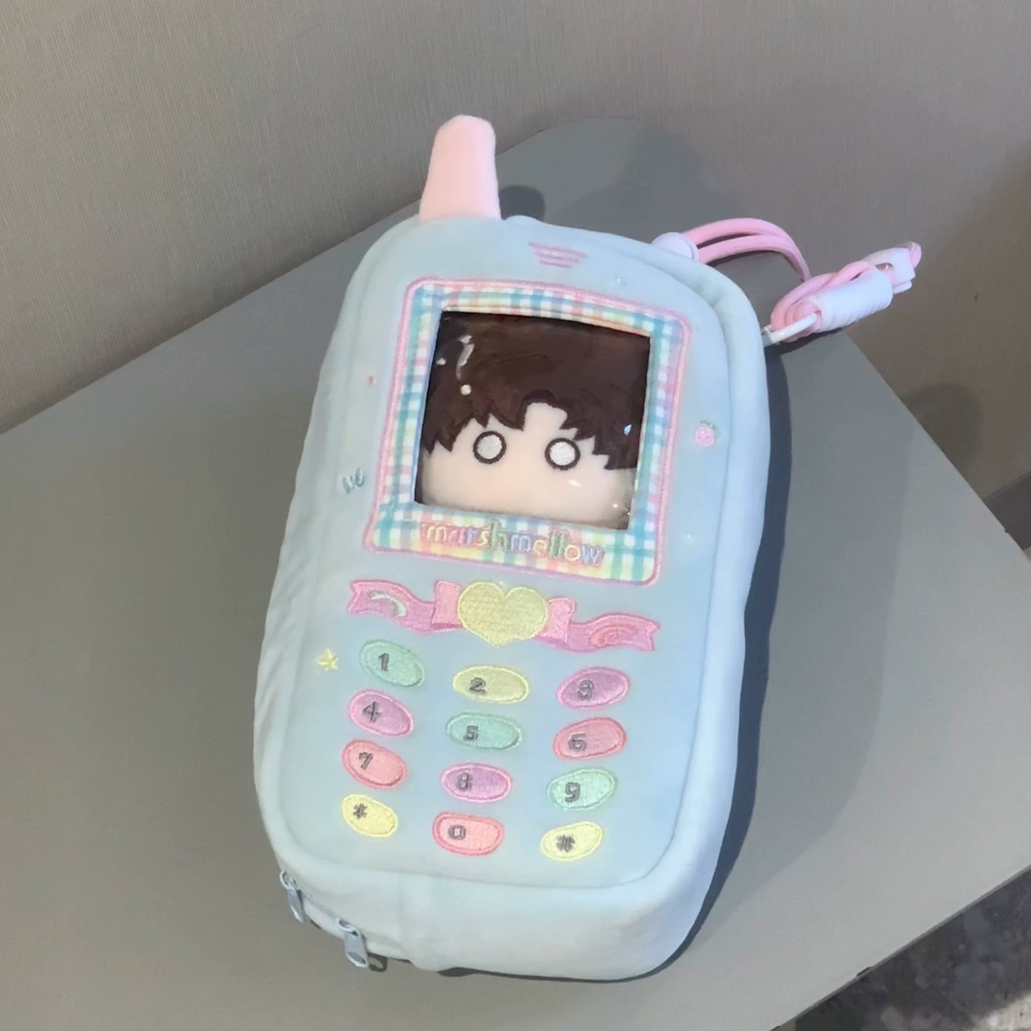 Fujima Ma - Retro Phone Double-Sided Ita Bag - Detail View 2