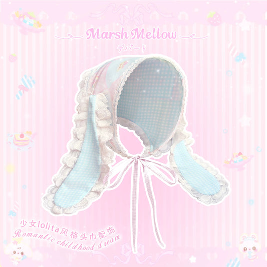 Fujima Ma - Kawaii Rabbit Lace Headband - Studio Archive Showcase