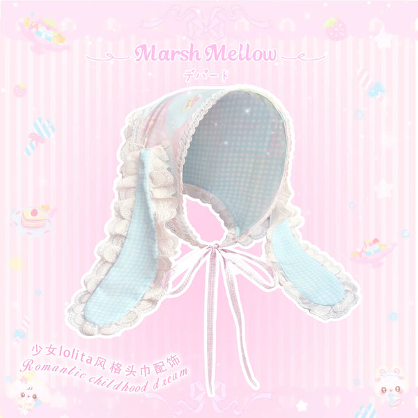 Fujima Ma - Kawaii Rabbit Lace Headband - Studio Archive Showcase