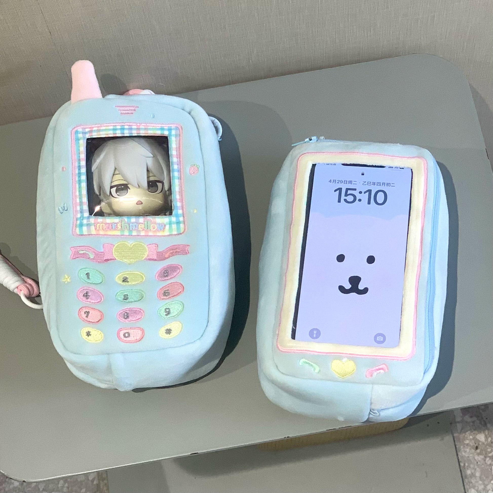 Fujima Ma - Retro Phone Double-Sided Ita Bag - Detail View 3