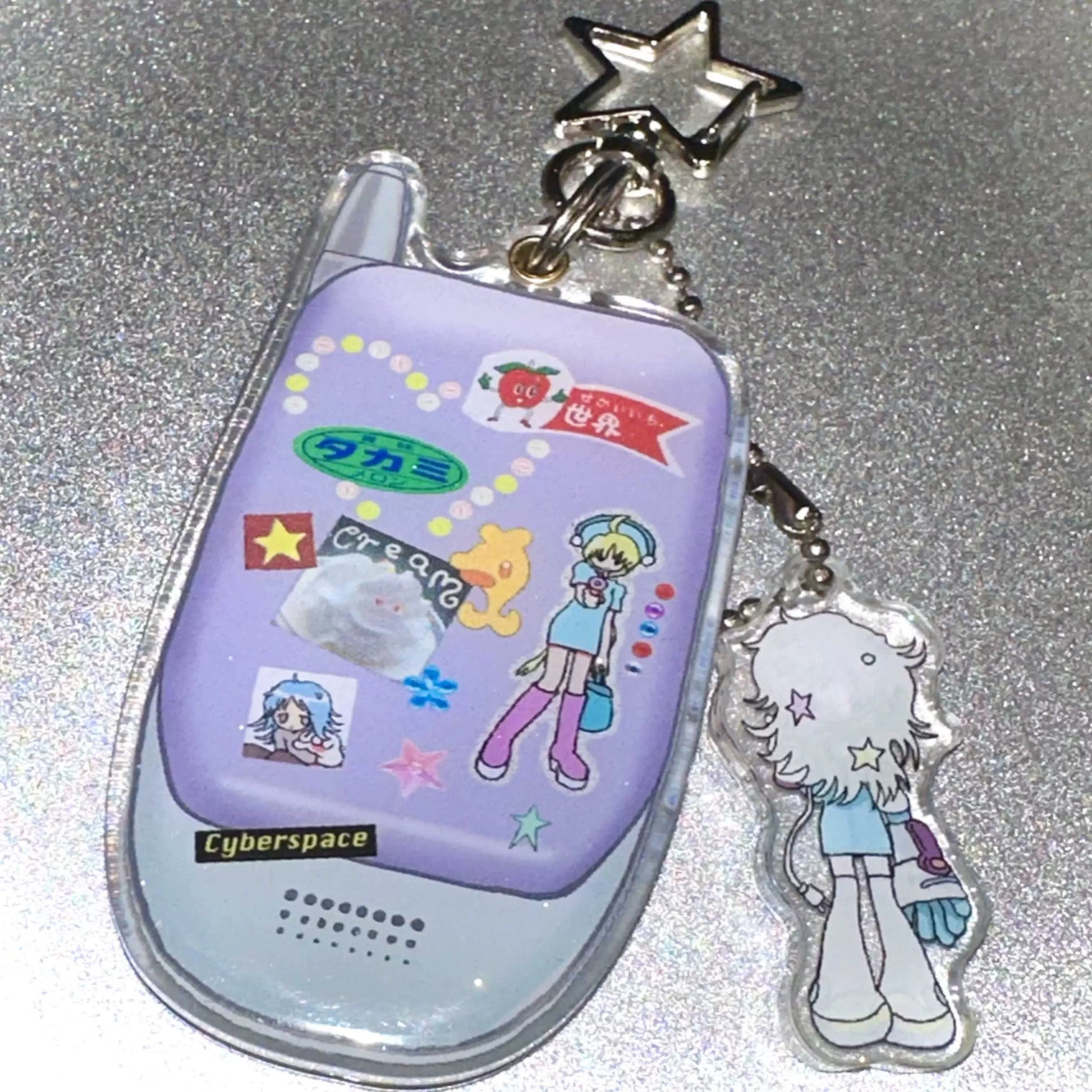 Fujima Ma - Mini Flip Phone ✦ Oliwa Art Accessory Case - Detail View 4