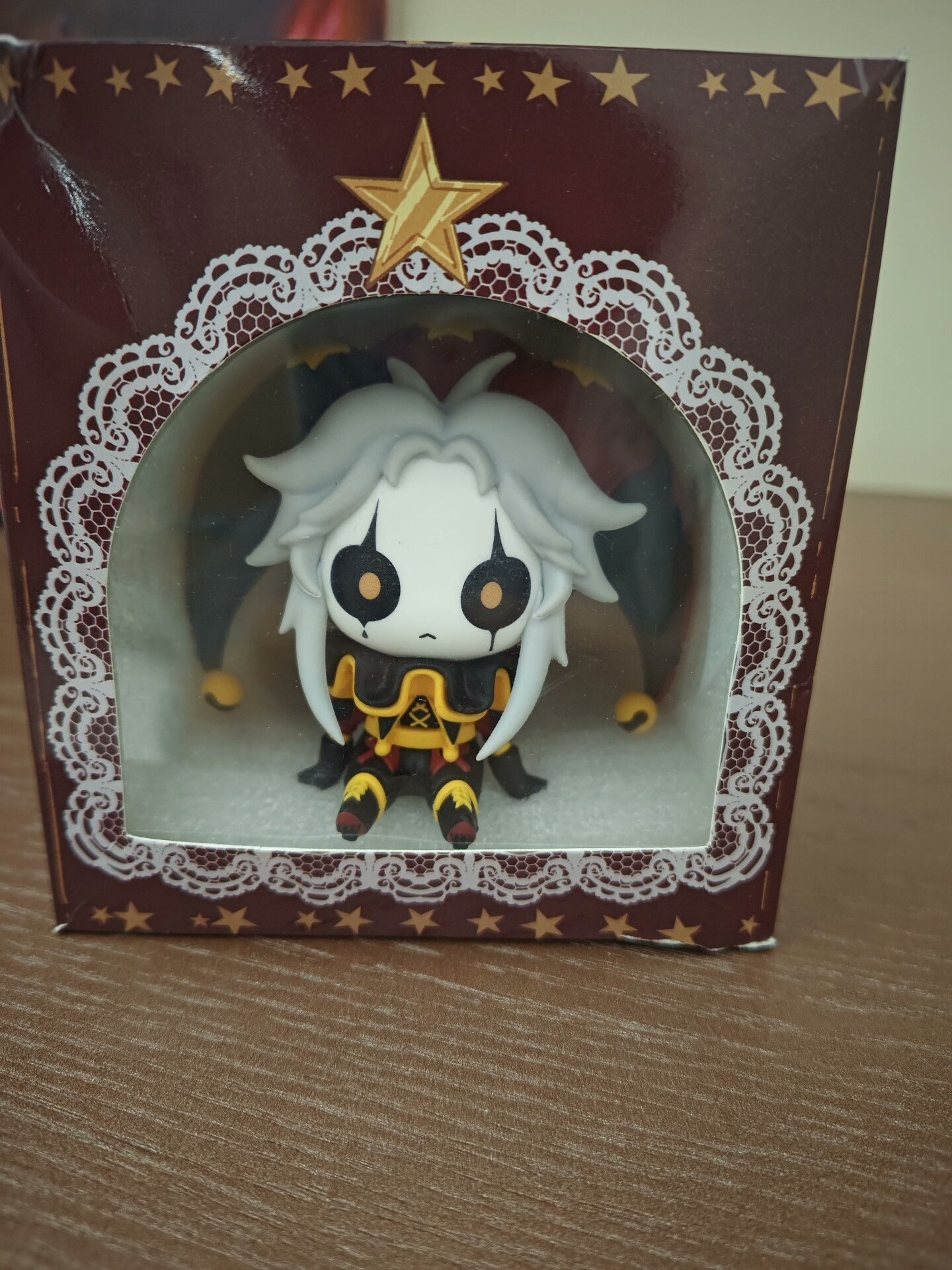 pierrot freak circus PVC figure — view 1