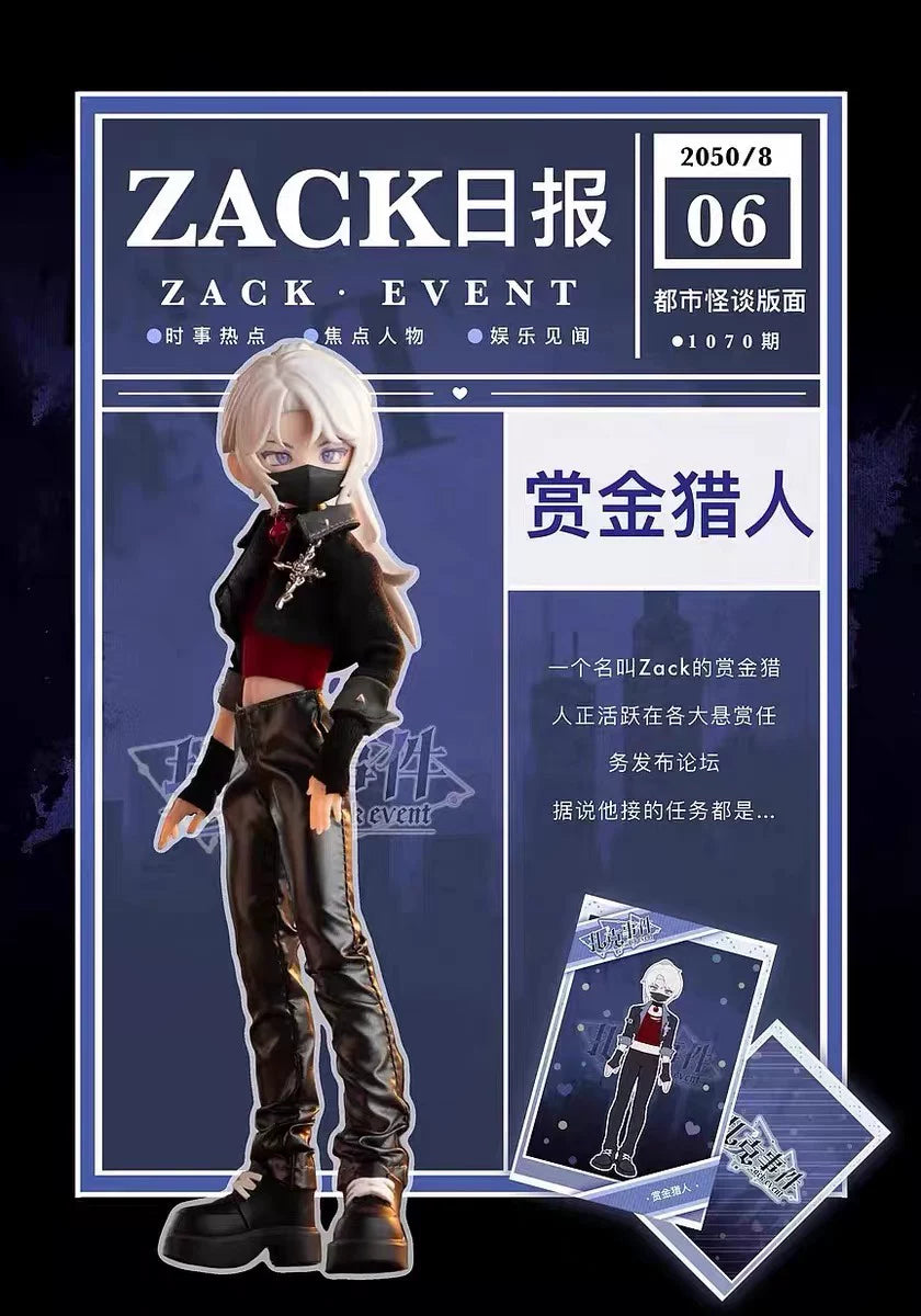 Fujima Ma - [RARE MALE BJD] Zack.Event Project 003 ✦ Urban Chaos Series (1/8 MJD) - Detail View 7