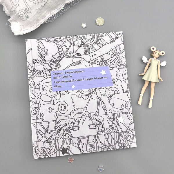 Fujima Ma - 2025 Dream Sequence ✦ Oliwa Art Zine / Artbook - Rare Collectible - Studio Archive Showcase