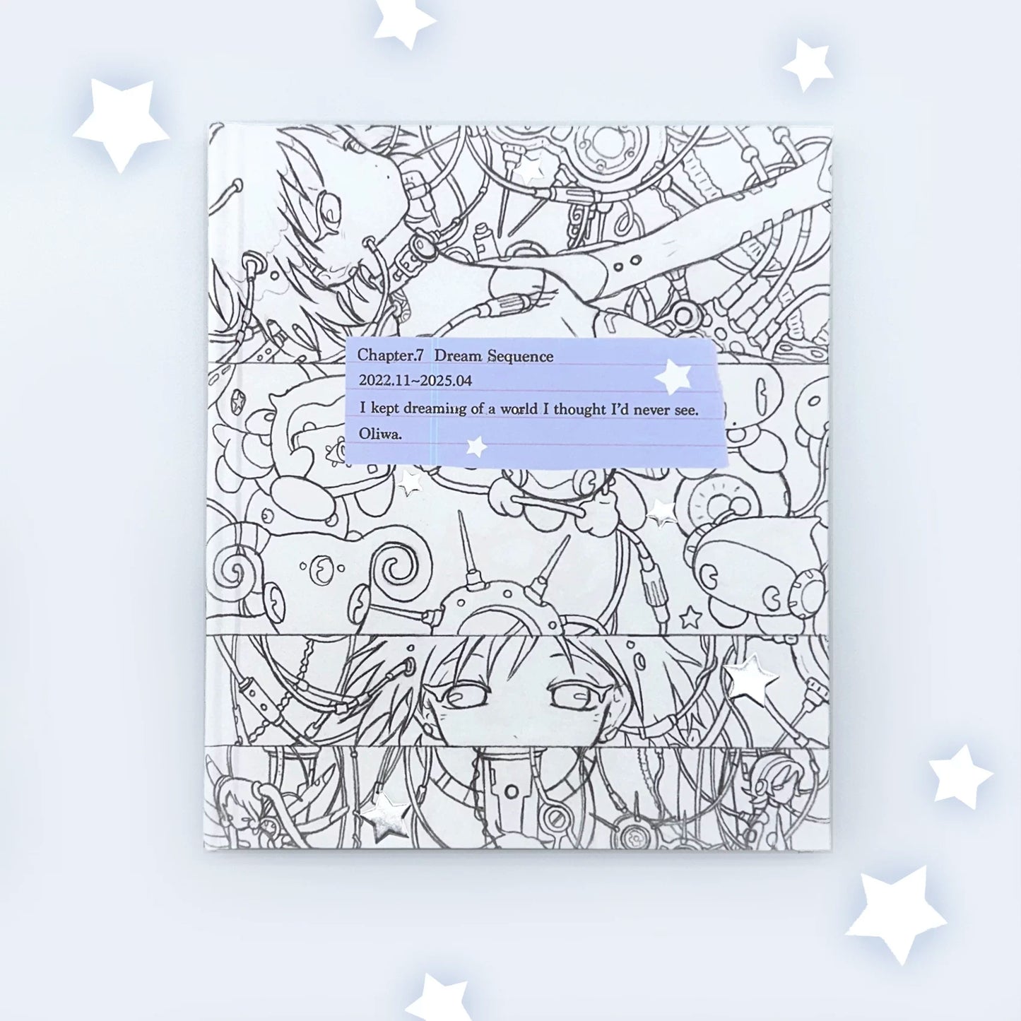 Fujima Ma - 2025 Dream Sequence ✦ Oliwa Art Zine / Artbook - Rare Collectible - Detail View 1