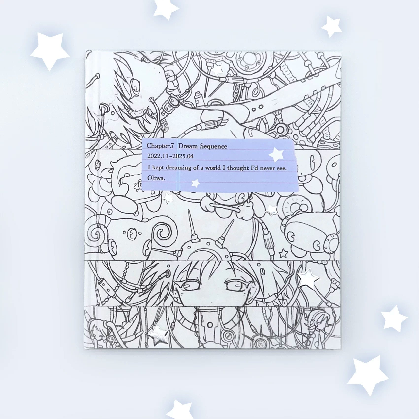 Fujima Ma - 2025 Dream Sequence ✦ Oliwa Art Zine / Artbook - Rare Collectible - Detail View 1