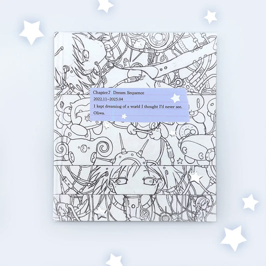 Fujima Ma - 2025 Dream Sequence ✦ Oliwa Art Zine / Artbook - Rare Collectible - Detail View 1