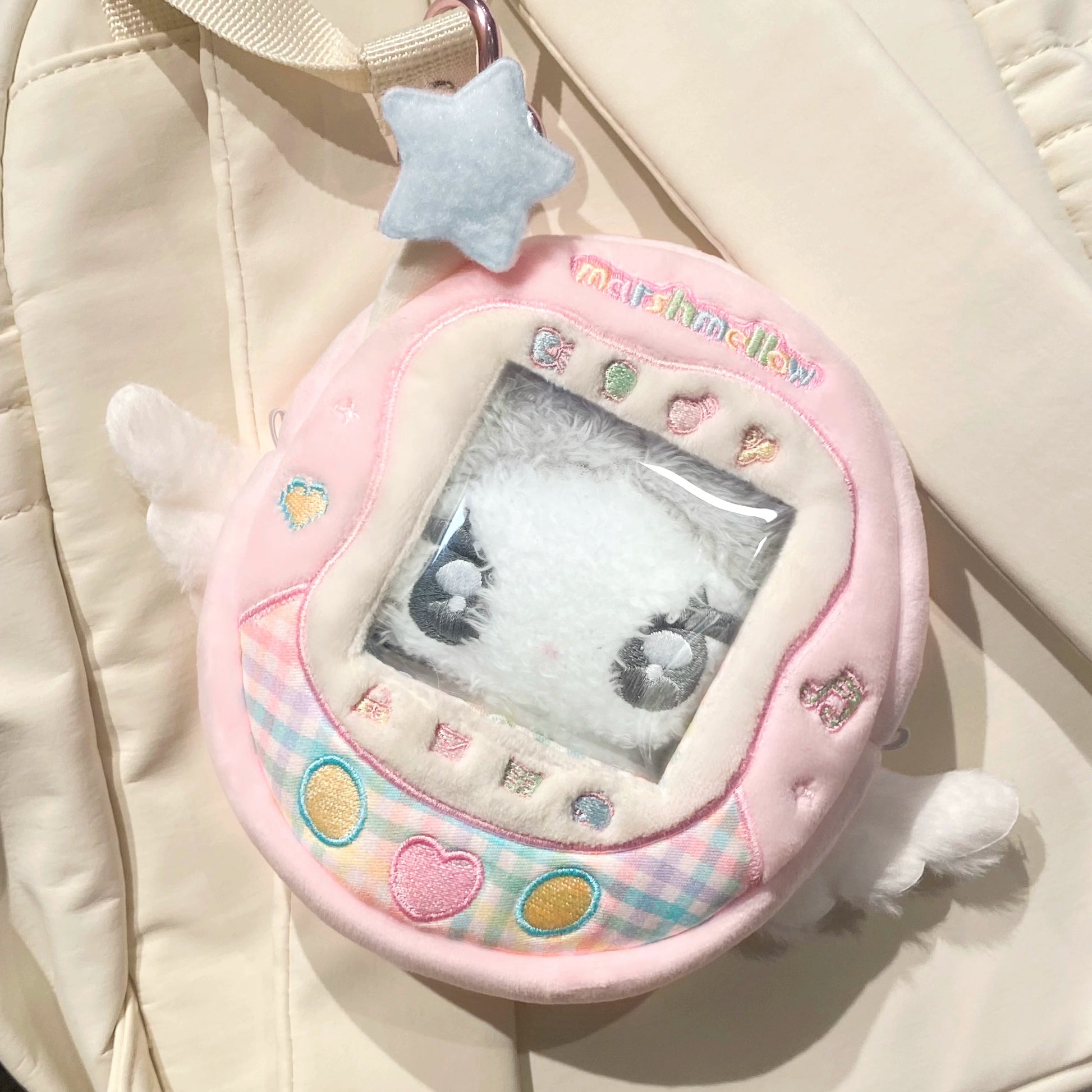 Fujima Ma - Tamagotchi-style Soft Ita Bag - Detail View 2