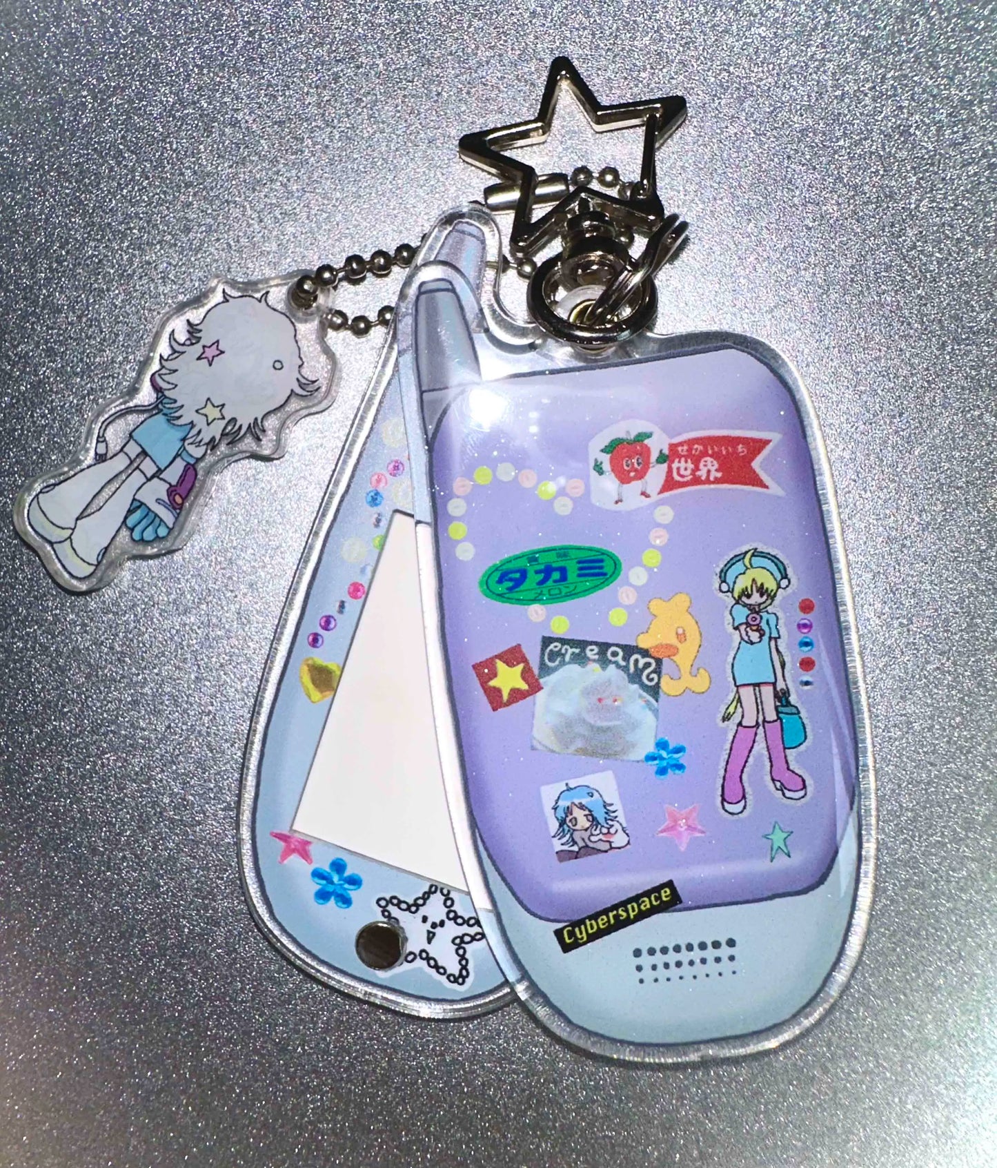 Fujima Ma - Mini Flip Phone ✦ Oliwa Art Accessory Case - Detail View 8