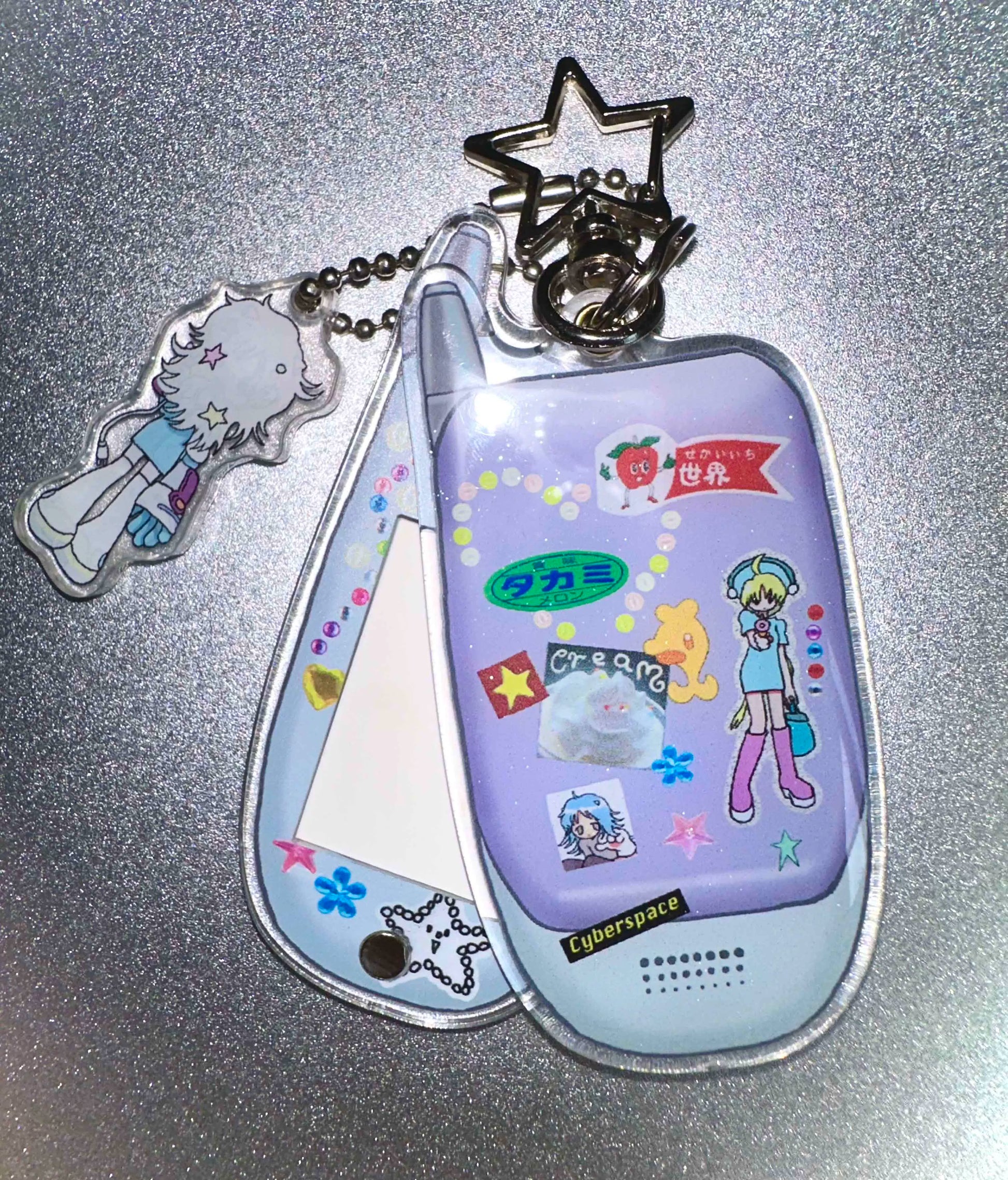 Fujima Ma - Mini Flip Phone ✦ Oliwa Art Accessory Case - Detail View 8