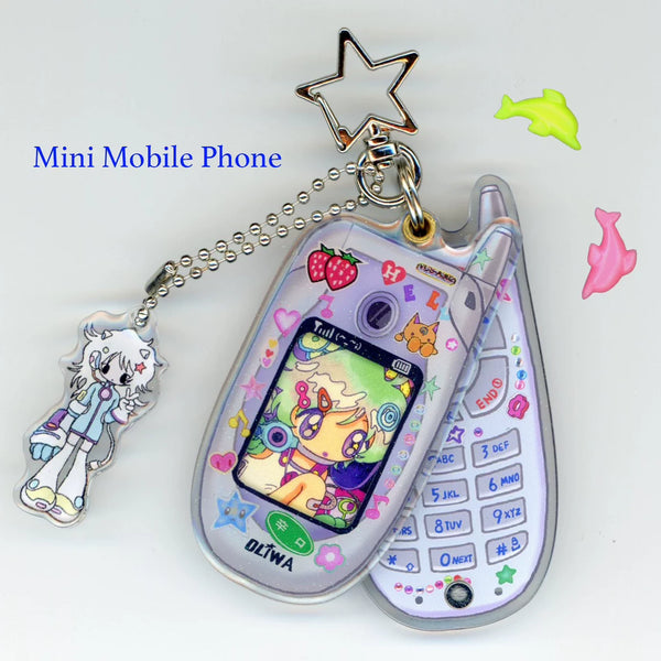 Fujima Ma - Mini Flip Phone ✦ Oliwa Art Accessory Case - Studio Archive Showcase