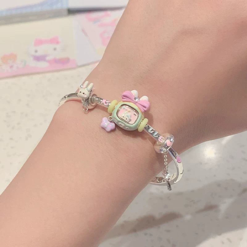 [Marshmellow] Tamagotchi like beads bracelet