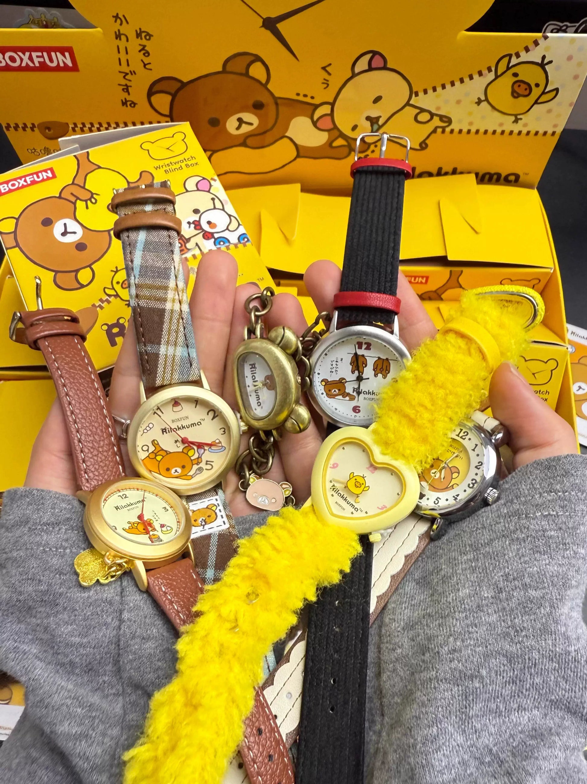 Fujima Ma - Rilakkuma BOXFUN Watch Blind Box – GuGu Moment Series - Detail View 9