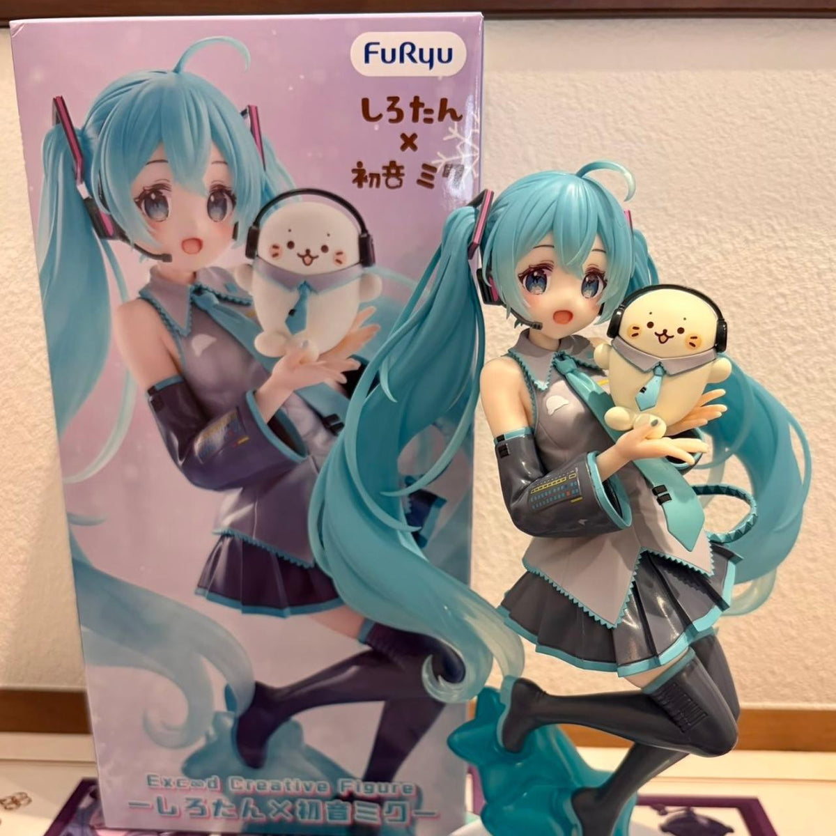 Hatsune Miku × Shirotan — FuRyu Exceed Creative Snow Version Figure