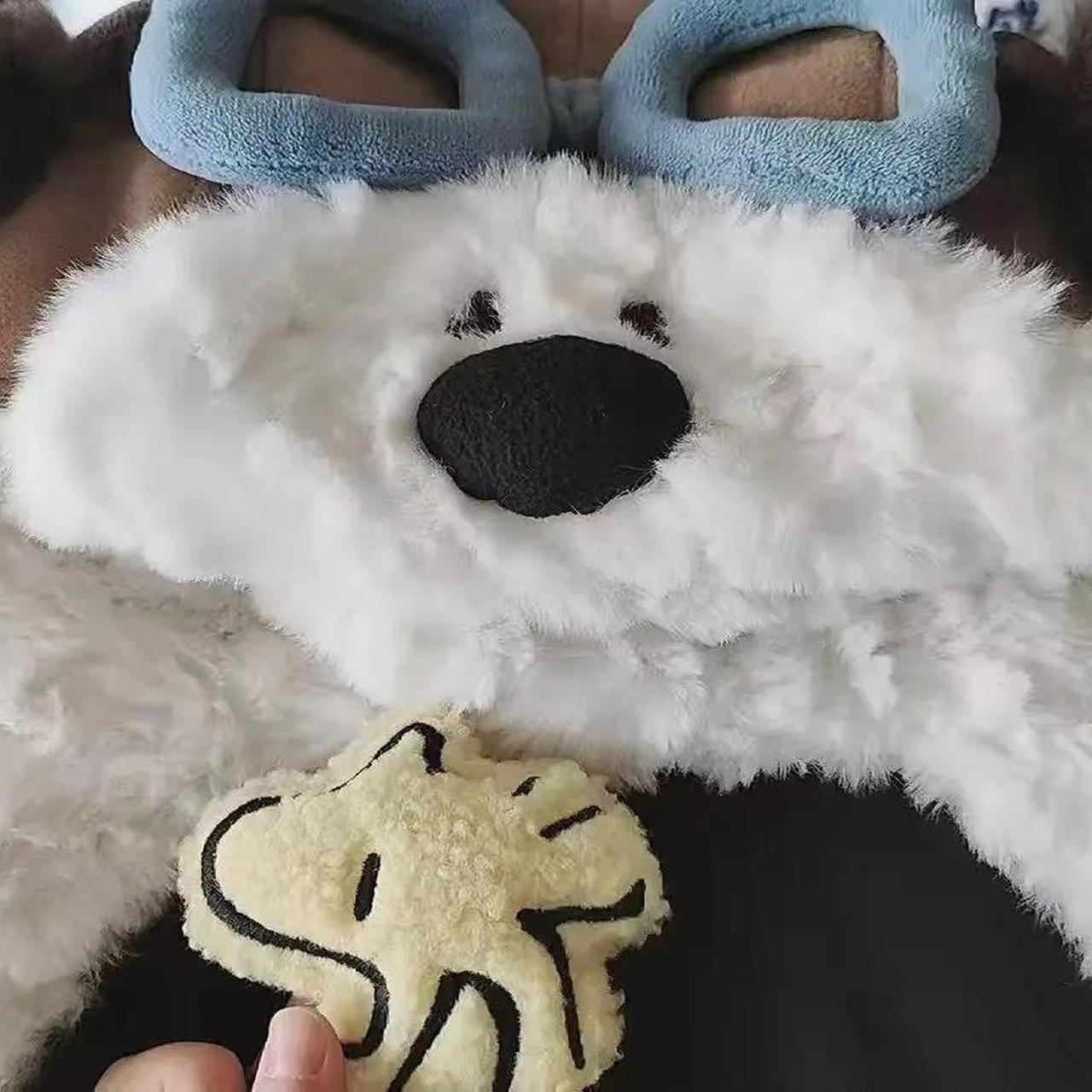 Fujima Ma - [ARCHIVE] Snoopy: "Forever Young" Pilot Trapper Hat • 90s Vintage Aesthetic - Detail View 2