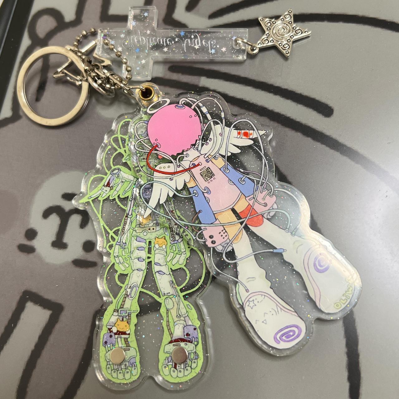 Fujima Ma - Mechanical Angel Acrylic Keychain - Detail View 1