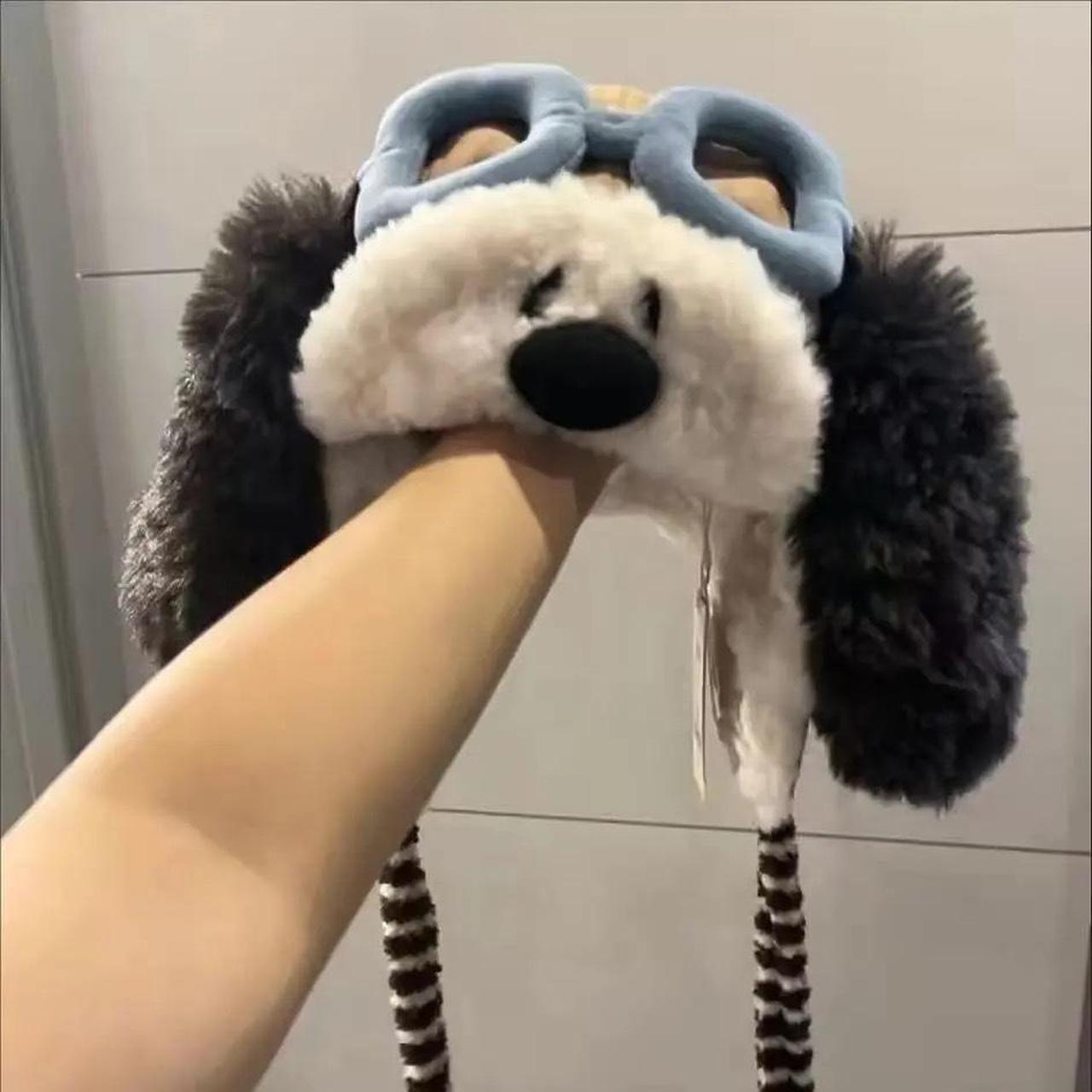 Fujima Ma - [ARCHIVE] Snoopy: "Forever Young" Pilot Trapper Hat • 90s Vintage Aesthetic - Detail View 4