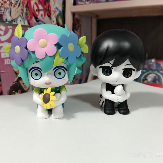 Fujima Ma - [ARCHIVE] Omori: Sitting Crane Game Prize Figures • Pixel Archive - Studio Archive Showcase