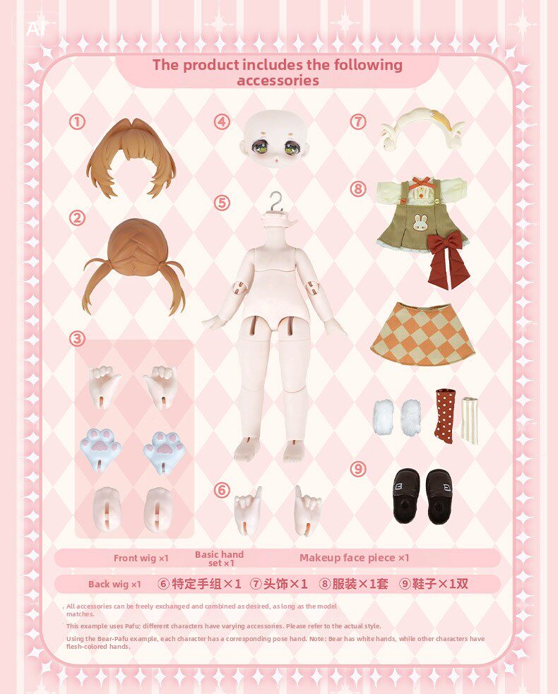 Fujima Ma - Bonnie 6th Gen ✦ Dream Box: The Locked Dollhouse (Special Body BJD) - Detail View 3