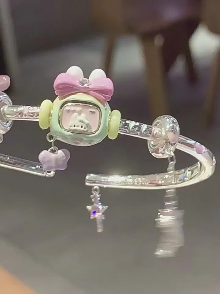 [Marshmellow] Tamagotchi like beads bracelet — view 8