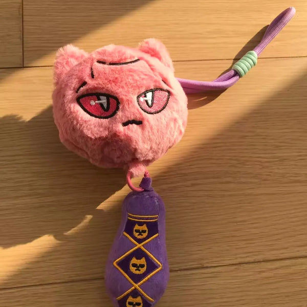 Fujima Ma - Kira & Killer Queen Keychain Plushie - Studio Archive Showcase
