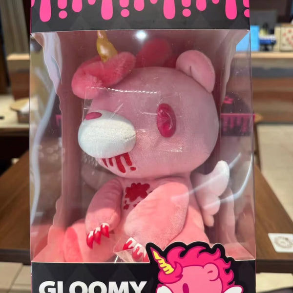 Gloomy Bear Unicorn Plush — Pink (Official)